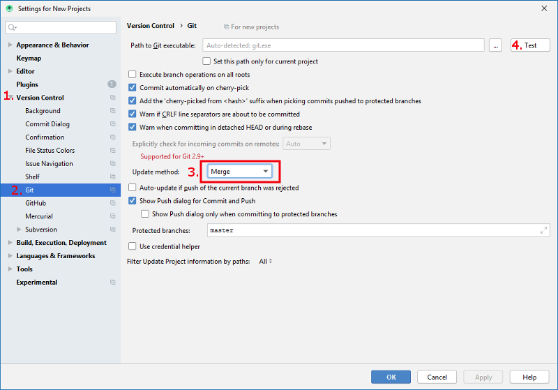 Android Studio settings