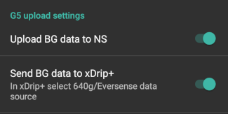 Konfigurace zdroje BG