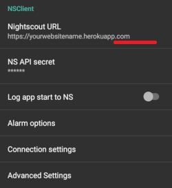 NSClient URL