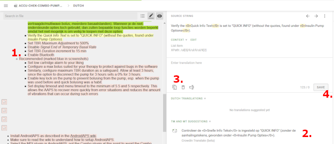 Translation docs