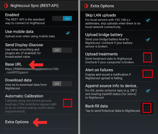 xDrip+ Basic Settings 2