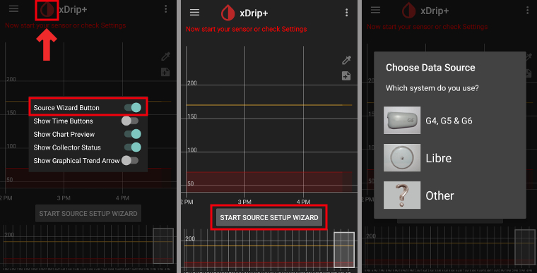 xDrip+ Start Libre Transmitter & Sensor 1